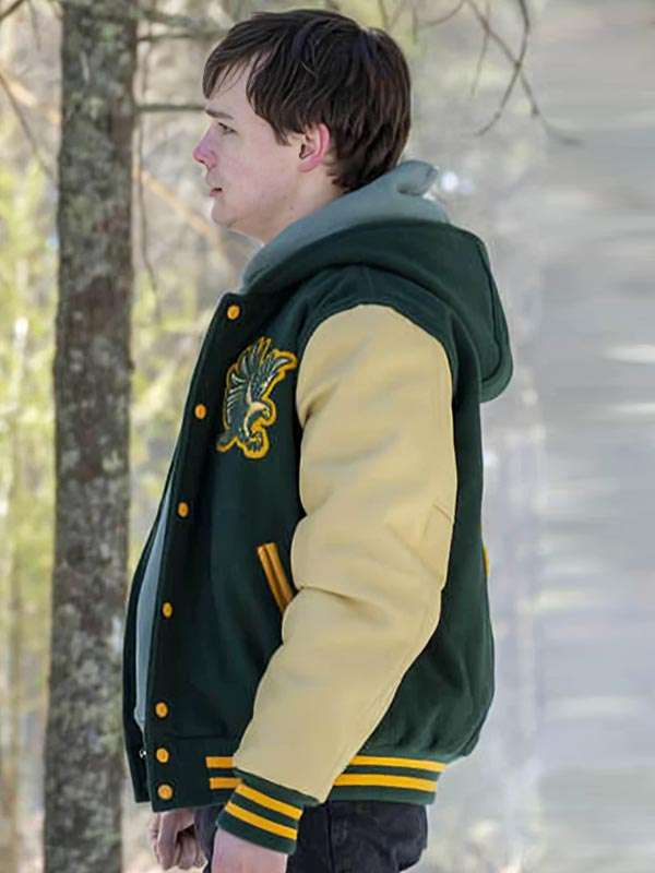 Dexter New Blood Oscar Wahlberg Varsity Jacket - side view