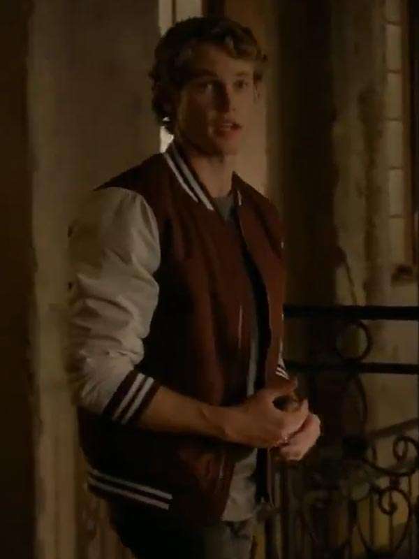 Jedidiah Goodacre the Originals Varsity Jacket - back view