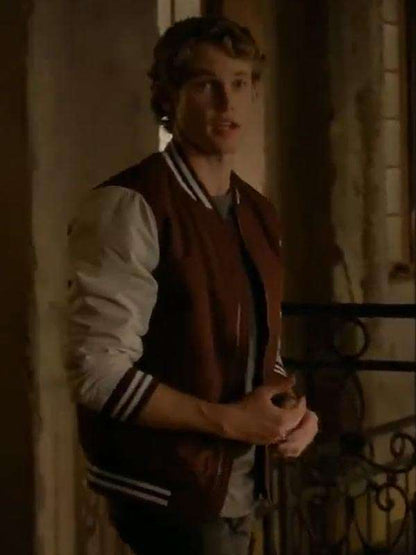 Jedidiah Goodacre the Originals Varsity Jacket - back view