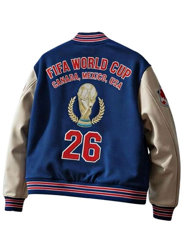 Fifa World Cup United 26 Varsity Jacket - back view
