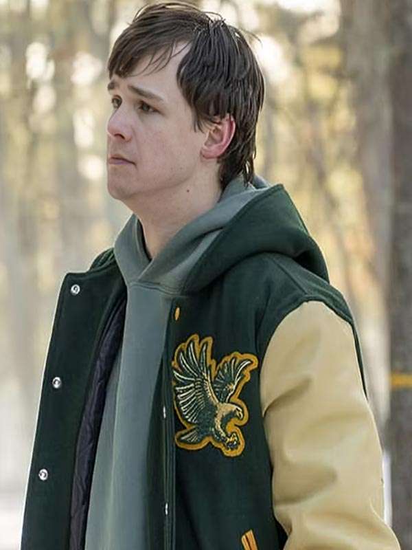 Dexter New Blood Oscar Wahlberg Varsity Jacket - back view