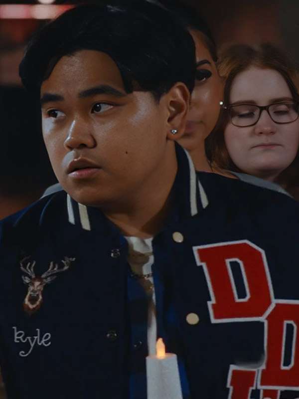 Christian Cruz Dead Deer High Varsity Jacket - back view