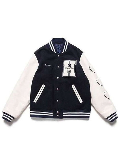 Human Made Varsity Jacket - back view