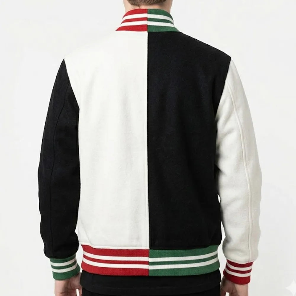 Ranboo Letterman Varsity Jacket - back view