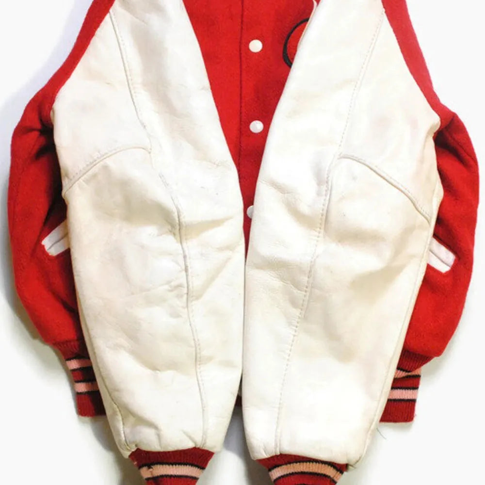49ers SF Super Bowl Varsity Jacket - side view