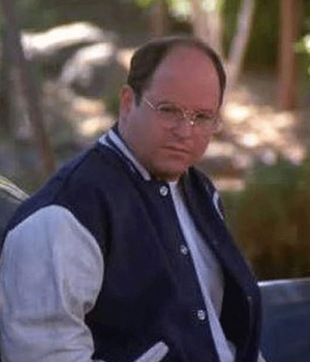 Seinfeld Jason Alexander Yankees Varsity Jacket - detail view