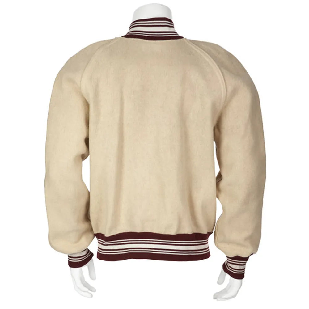 Texas a M Aggies 1954 57 Varsity Wool Jacket - back view