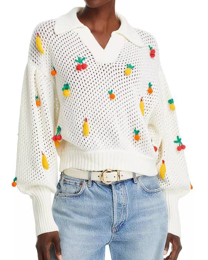 90 Day Fiance Happily Ever After Yara Zaya Fruit Printed Sweater